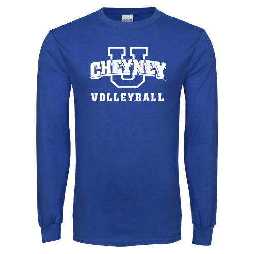  Royal Long Sleeve T Shirt - Volleyball