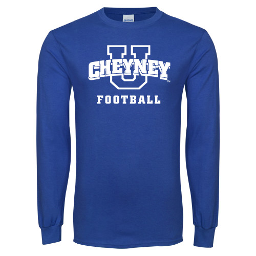 Royal Long Sleeve T Shirt - Football