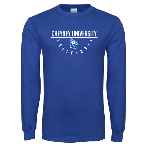  Royal Long Sleeve T Shirt - Volleyball Under Bar