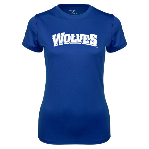  Womens Royal Performance Tee - Wolves