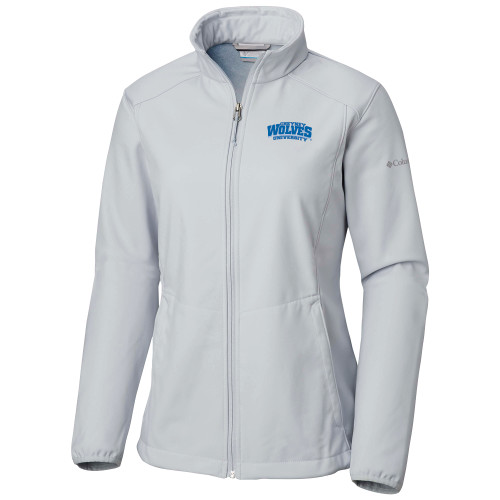  Columbia Womens Kruser Ridge White Jacket - Primary Mark