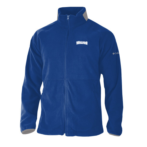  Columbia Royal Everest Ridge Fleece Full Zip Jacket - Wolves
