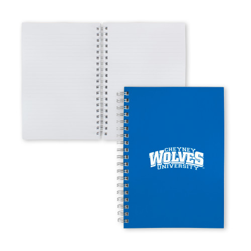  Clear 7 x 10 Spiral Journal Notebook - Primary Mark