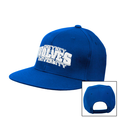  Royal Flat Bill Snapback Hat - Primary Mark