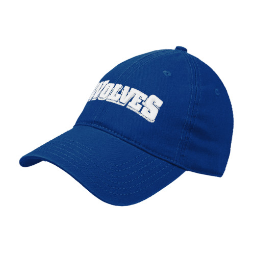  Royal Unstructured Adjustable Low Profile Hat - Wolves