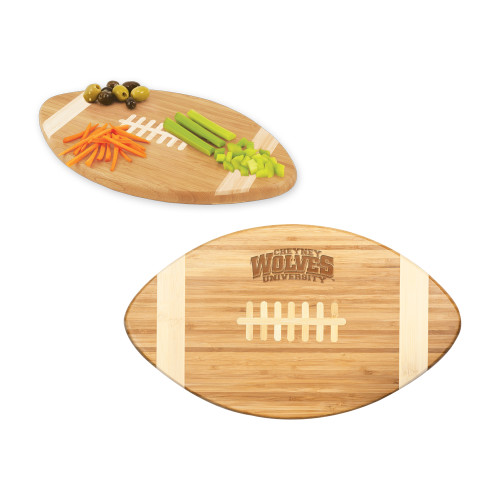  Touchdown Football Cutting Board - Primary Mark  Engraved