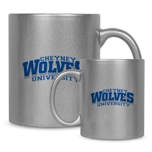  Full Color Silver Metallic Mug 11oz - Primary Mark