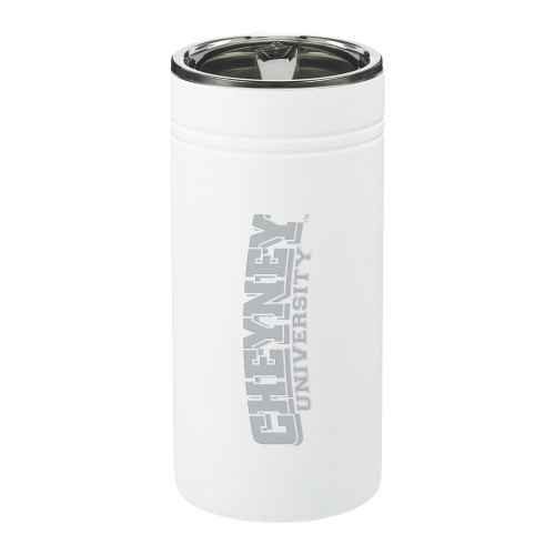  Sherpa Vacuum White Tumbler & Insulator 12oz - Cheyney University  Engraved