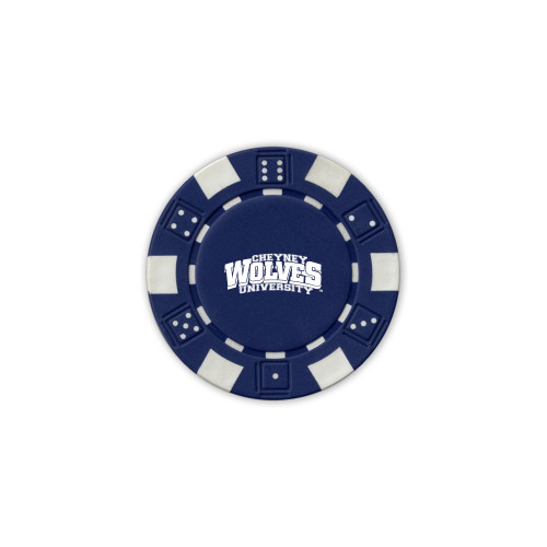  Blue Game Chip - Primary Mark