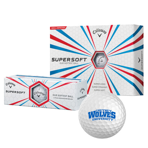  Callaway Supersoft Golf Balls 12/pkg - Primary Mark