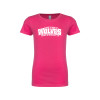 Thumbnail image for  Next Level Girls Fuchsia Fashion Fit T Shirt