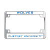 Thumbnail image for  Metal Motorcycle License Plate Frame in Chrome