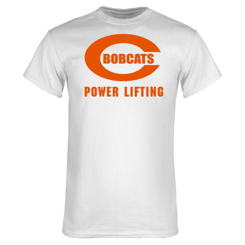 White T Shirt - Power Lifting