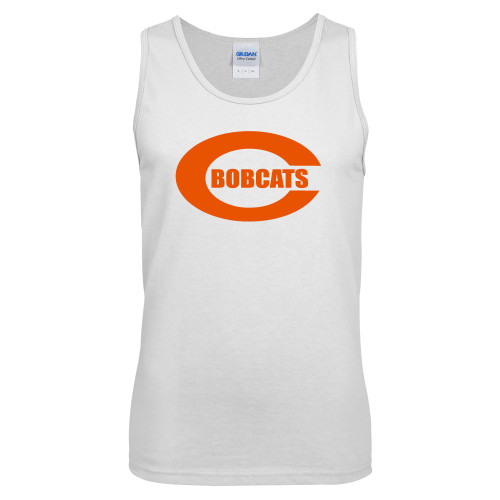  White Tank Top - C - Bobcats