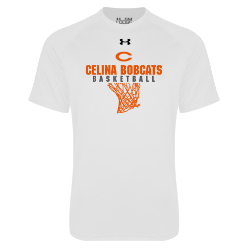  Under Armour White Tech Tee - Basketball Net