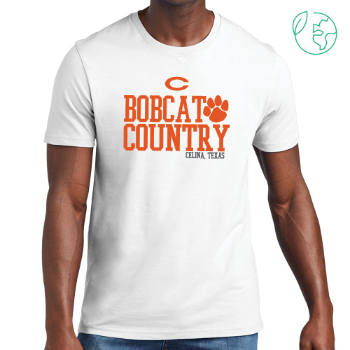  Allmade White Organic Cotton Tee - C - Bobcats