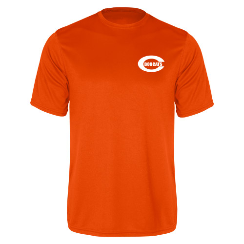  Orange Performance Tee - C - Bobcats