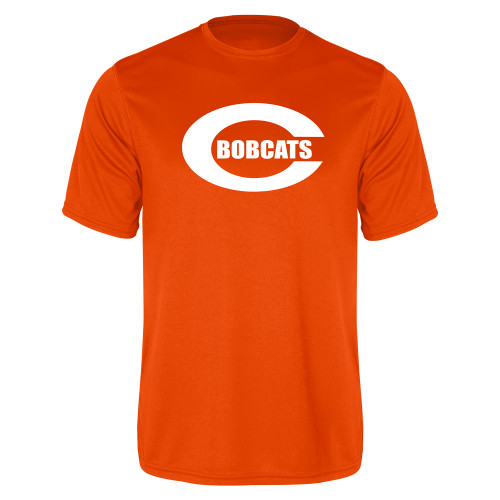  Orange Performance Tee - C - Bobcats