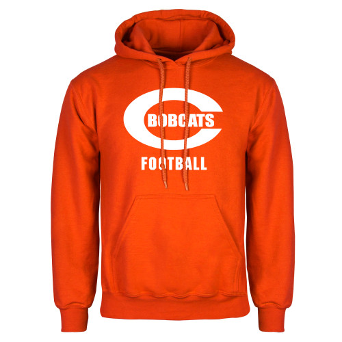  Orange Fleece Hoodie - Football