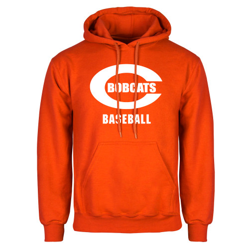  Orange Fleece Hoodie - Baseball