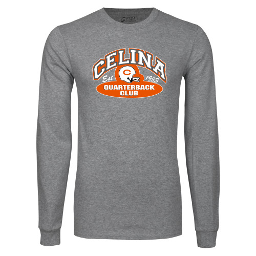 Celina High School Grey Long Sleeve T Shirt