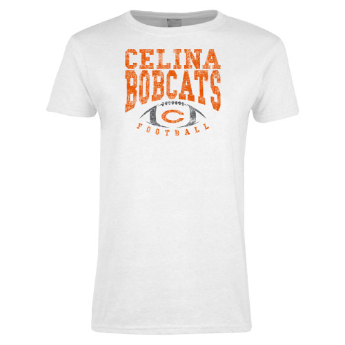 Celina High School Womens White Short Sleeve Tee
