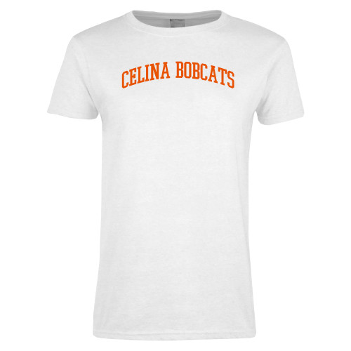 Celina High School Womens White Short Sleeve Tee