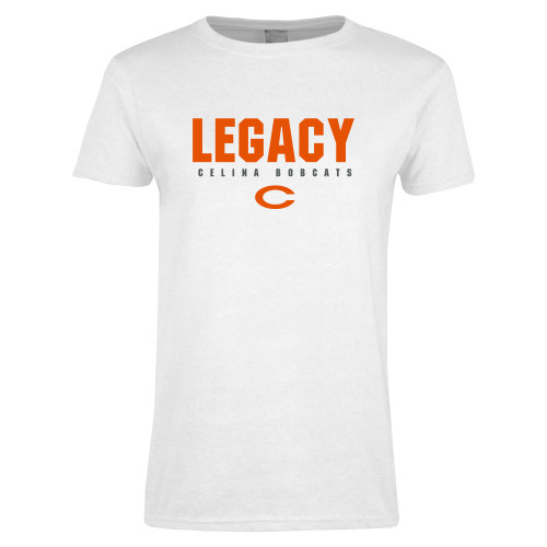 Celina High School Womens White Short Sleeve Tee