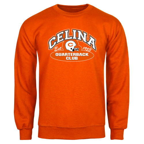 Celina High School Orange Fleece Crew
