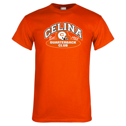  Orange T Shirt - Celina Quarterback Club