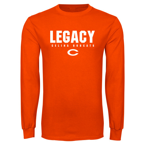 Celina High School Orange Long Sleeve T-Shirt