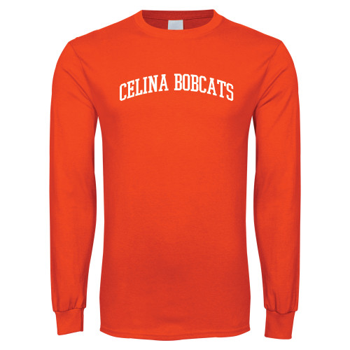 Celina High School Orange Long Sleeve T-Shirt