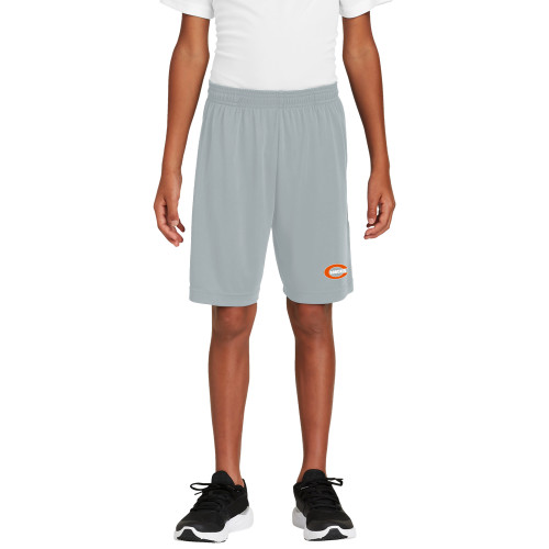  Youth Silver Competitor Shorts - C - Bobcats