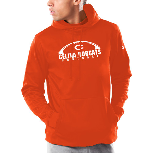 Celina High School Under Armour Orange Armour Fleece Hoodie