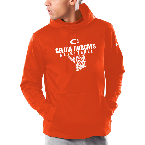 Celina High School Under Armour Orange Armour Fleece Hoodie