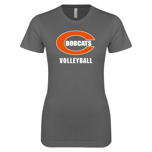Celina High School Next Level Womens Charcoal Boyfriend Tee