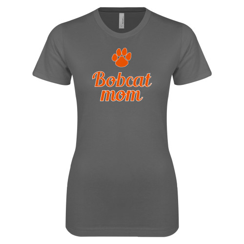  Next Level Womens Charcoal Boyfriend Tee - Mom