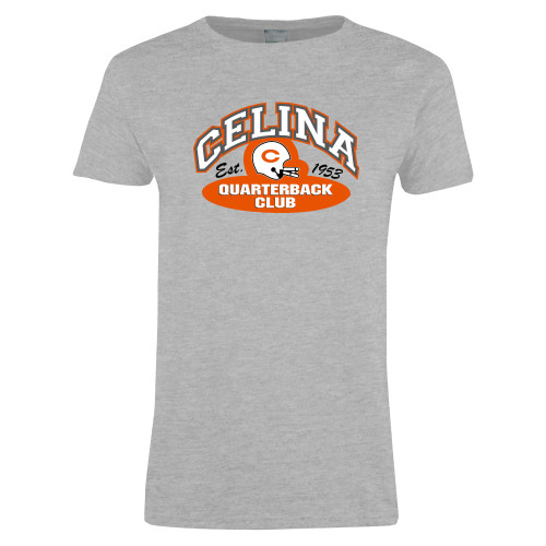 Celina High School Womens Grey Short Sleeve Tee