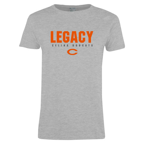 Celina High School Womens Grey Short Sleeve Tee