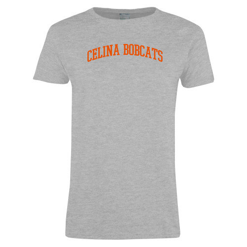 Celina High School Womens Grey Short Sleeve Tee