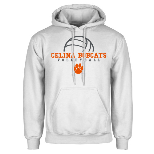 Celina High School White Fleece Hoodie