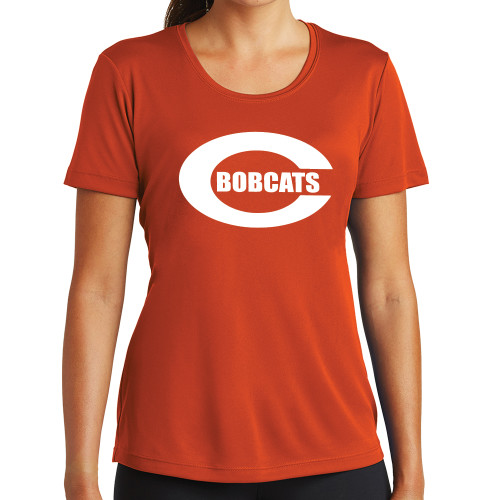 Celina High School Womens Orange Performance Tee