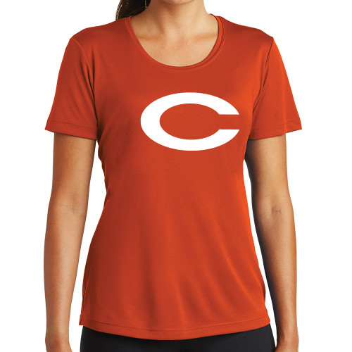 Celina High School Womens Orange Performance Tee