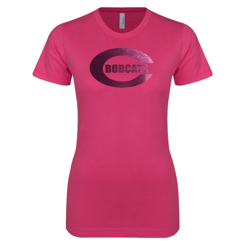 Celina High School Next Level Womens Fuchsia Boyfriend Tee