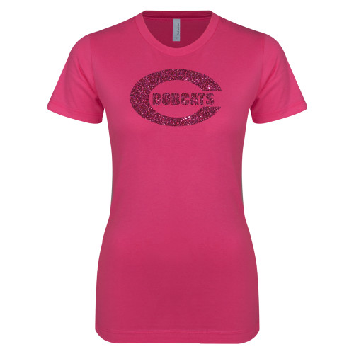 Celina High School Next Level Womens Fuchsia Boyfriend Tee