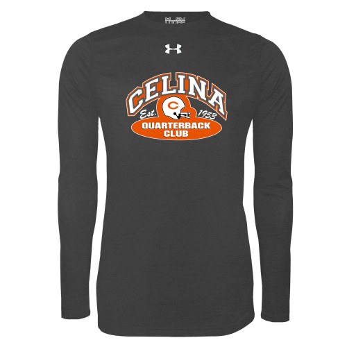 Celina High School Under Armour Carbon Heather Long Sleeve Tech Tee