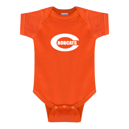 Orange Infant Onesie - C - Bobcats
