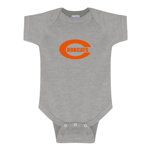  Grey Infant Onesie - C - Bobcats