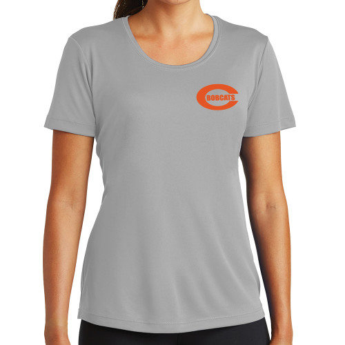 Celina High School Womens Grey Performance Short Sleeve Tee