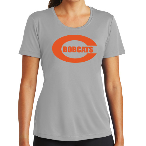 Celina High School Womens Grey Performance Short Sleeve Tee